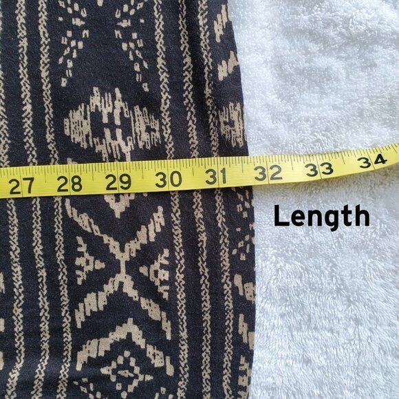 LASCANA Boho Halter Dress Style X29472  Black/Cream Size XS - Picture 11 of 12